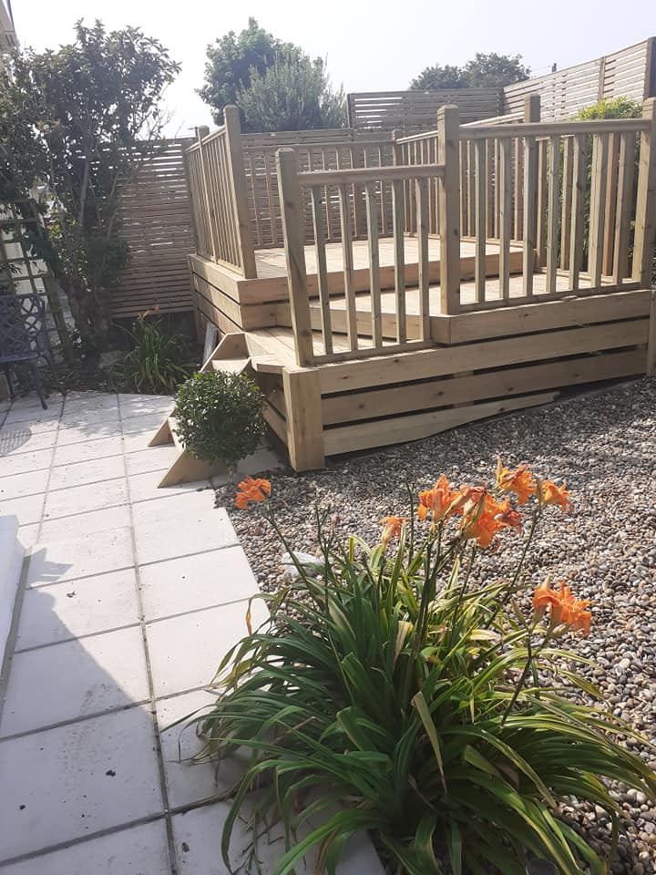 Bespoke decking Anglesey