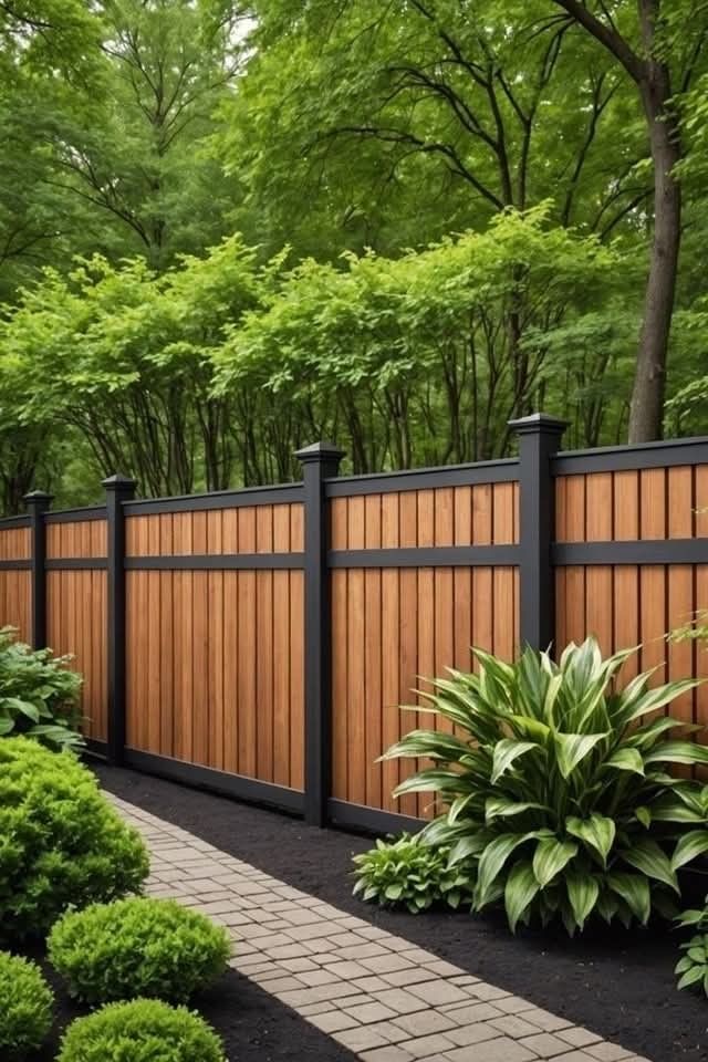 Feather Edge Boundary Fencing Line in North Wales