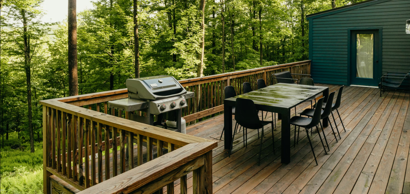 Premium timber decking